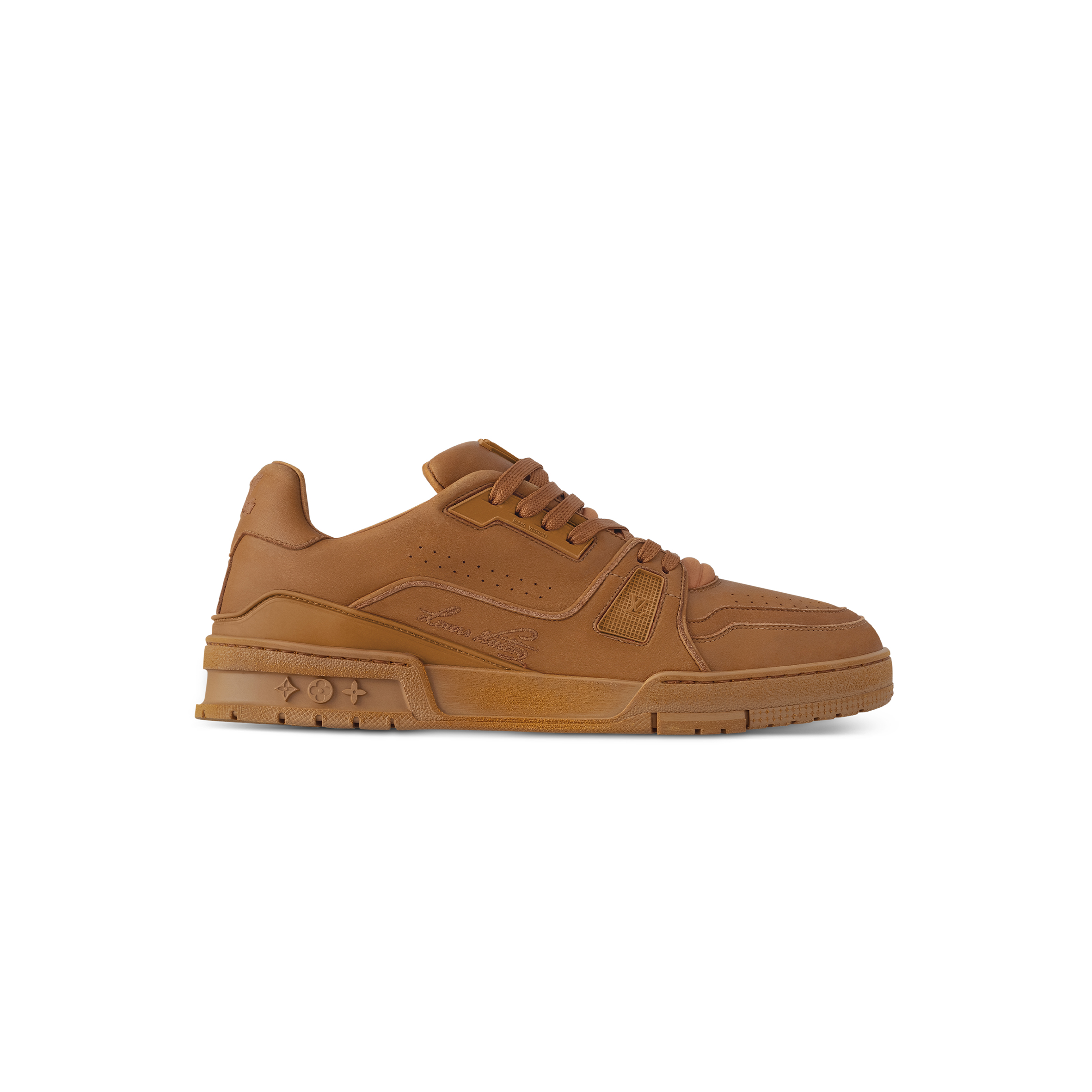 l**is V*t*n lv trainer distressed sneaker 1adeq7